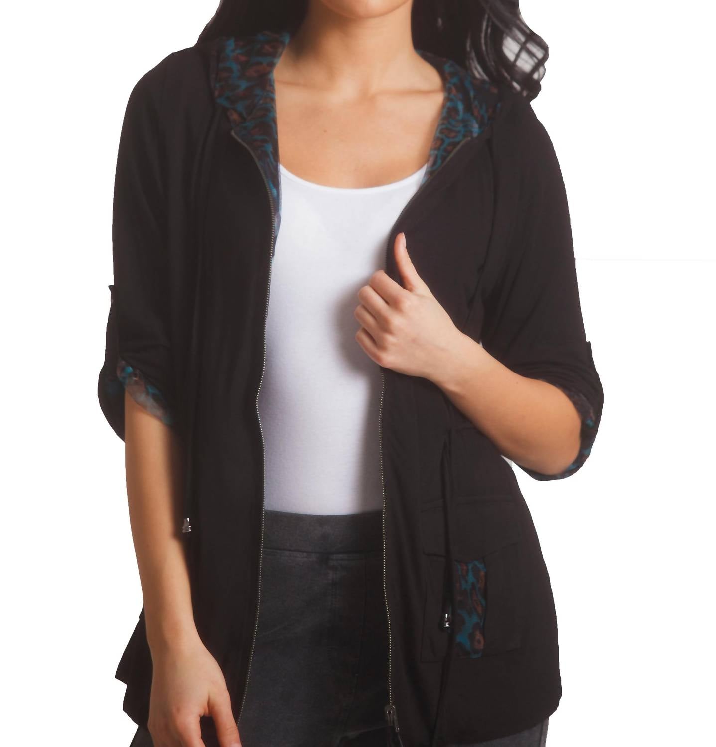Angel - Abstract Hooded Jacket
