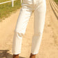 Pistola - Cassie Crop Super High Rise Straight Jeans