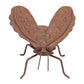 Iron Metal Bumble Bee Garden Accent (Set of 2)