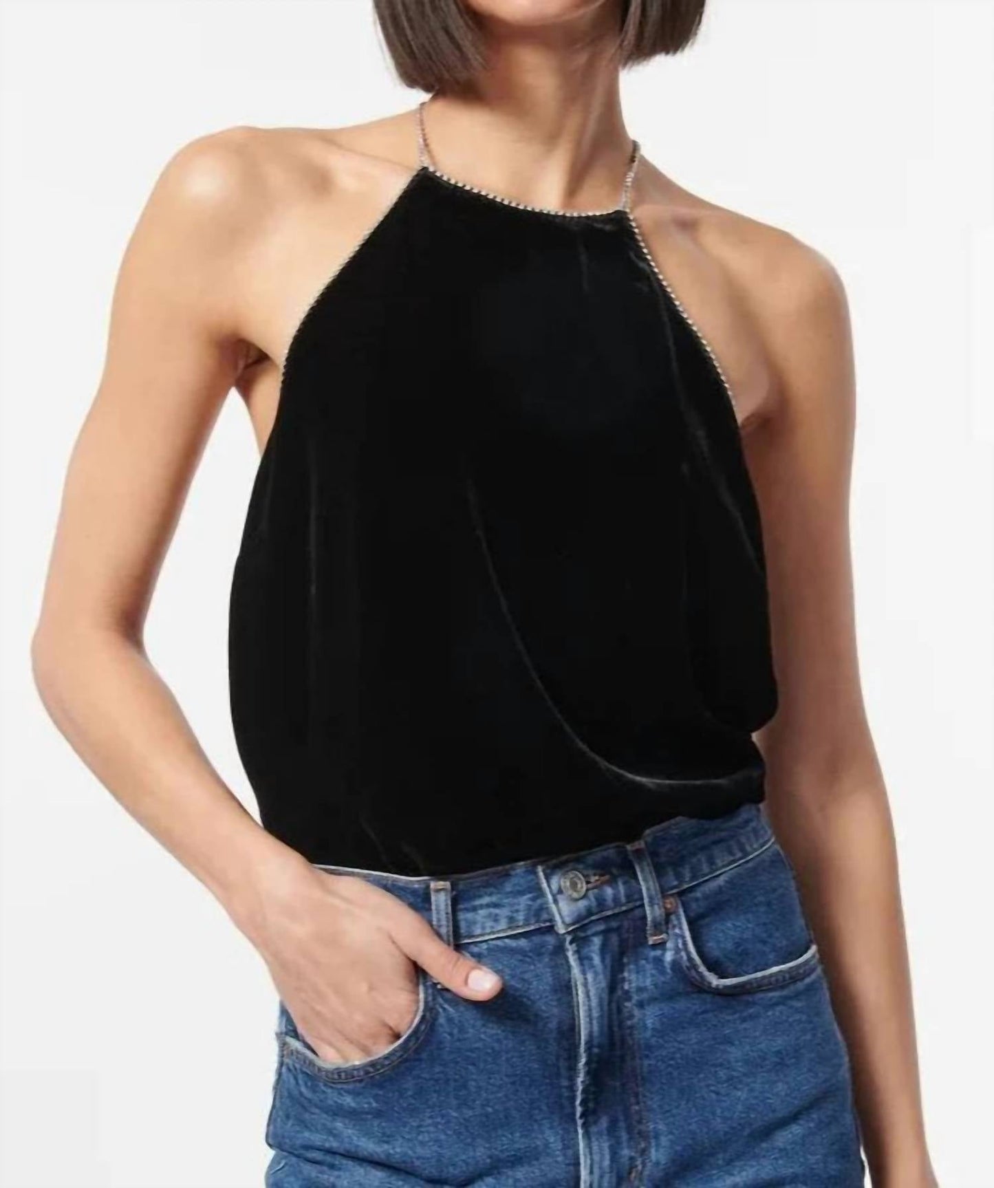 Cami Nyc - Nashra Velvet Cami Top