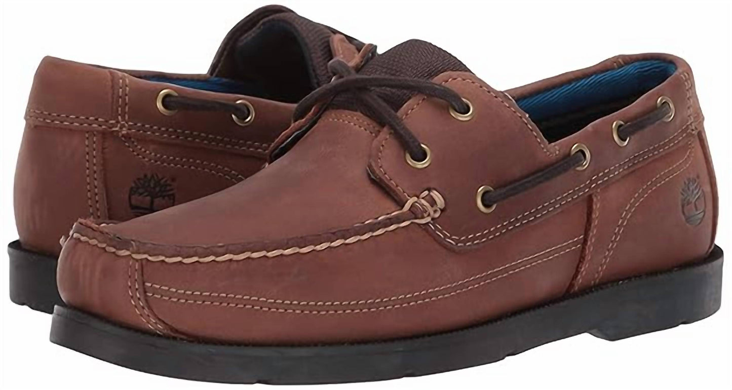 Timberland - Men's Piper Cove Leather Boat Shoes