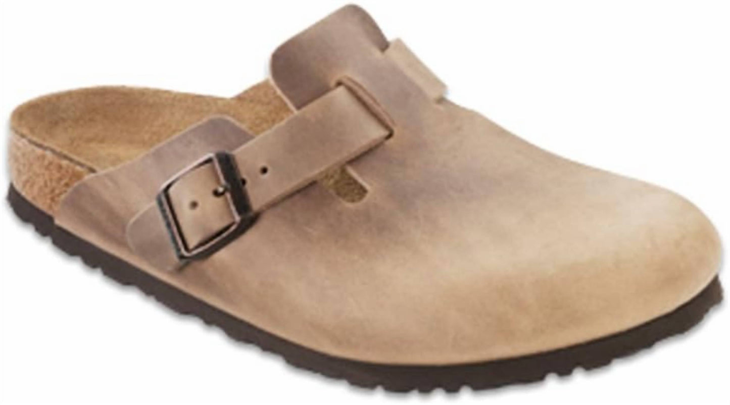 Birkenstock - Men's Boston Suede Clogs