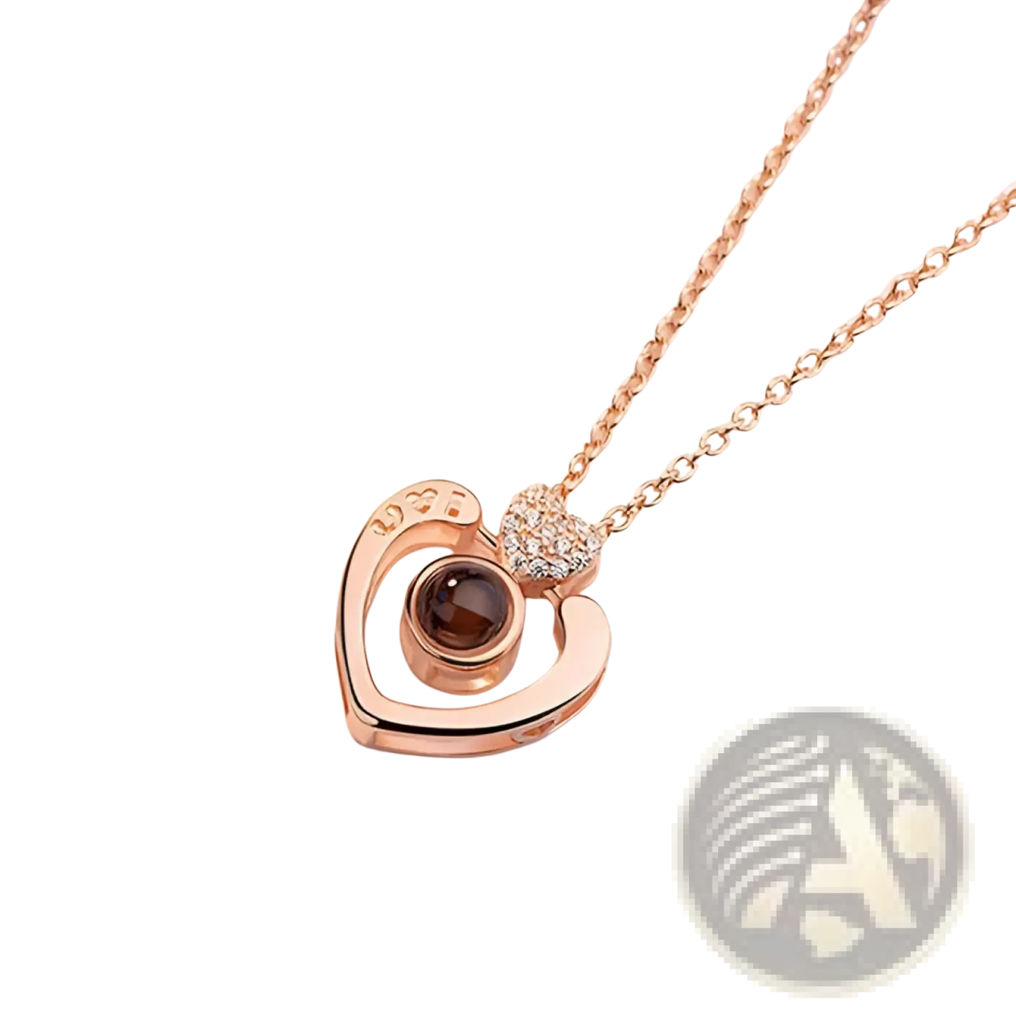 925 Sterling Silver i Love you Heart Pendant Necklace