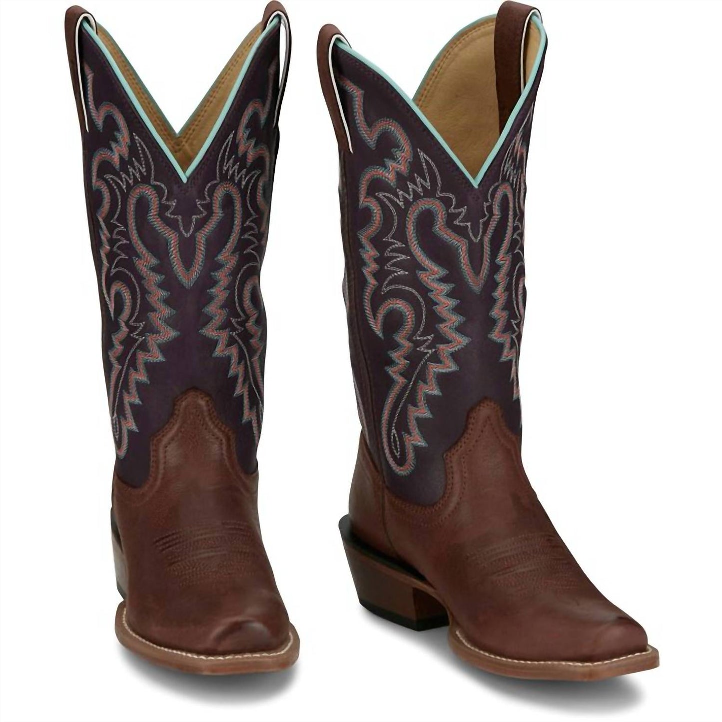 Justin - Women's 13" Frontier Medium Square Toe Boots