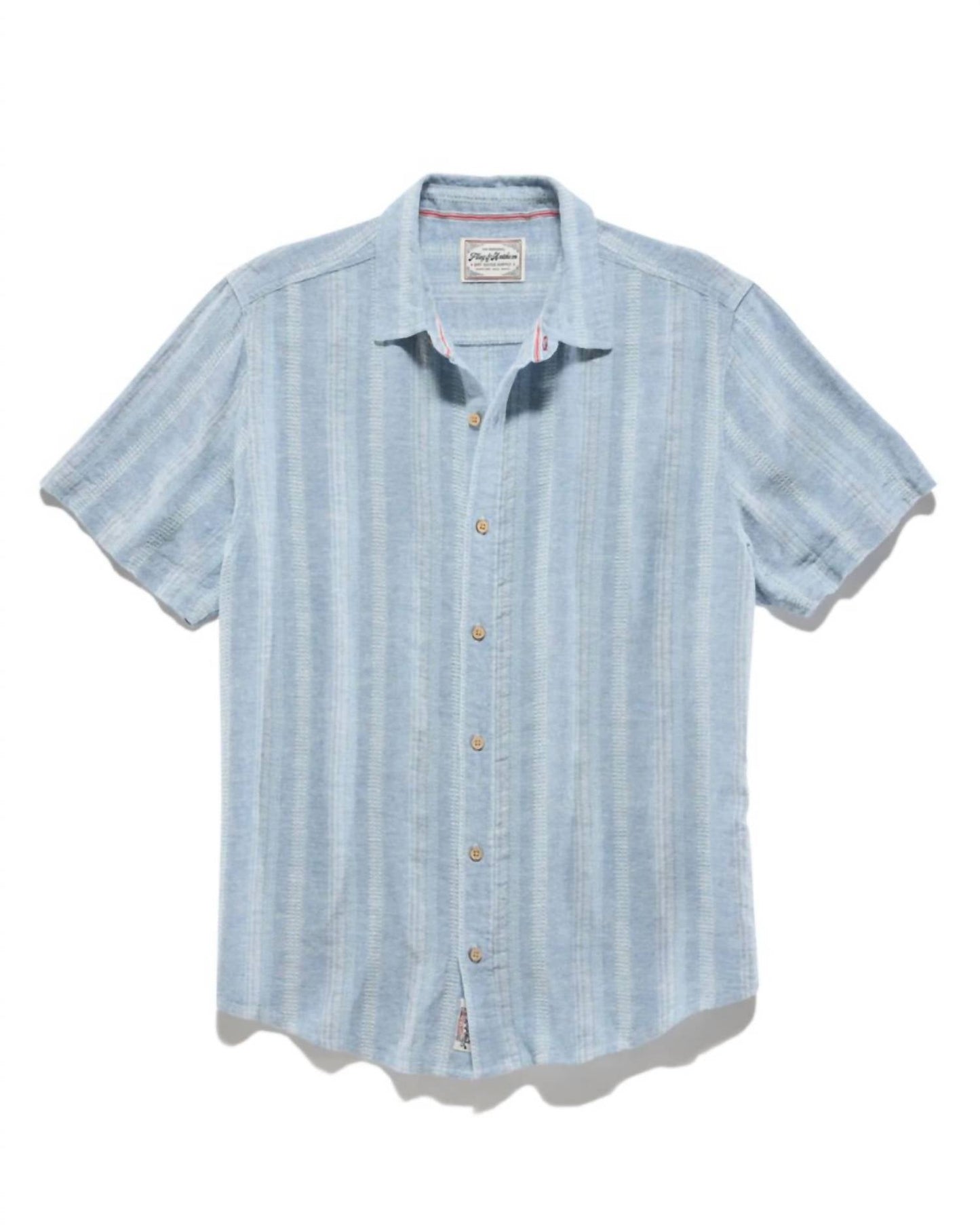 Flags & Anthem - Oceanside Linen Blend Shirt