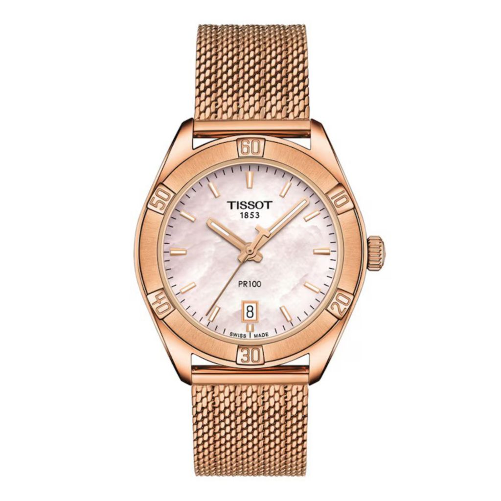 tissot-womens-pr-100-swiss-made-quartz-mop-dial-bracelet-watch