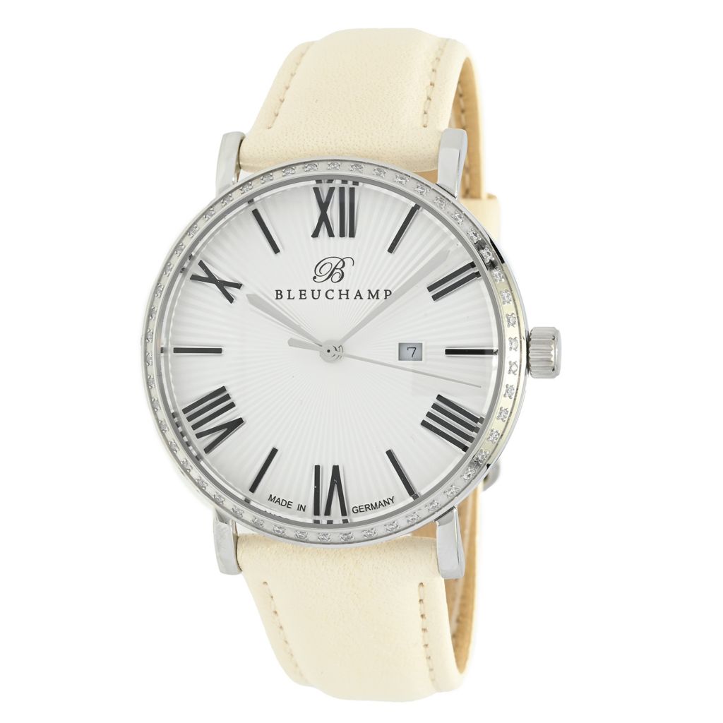 bleuchamp-womens-snow-white-le-swiss-quartz-0-50ctw-diamond-watch