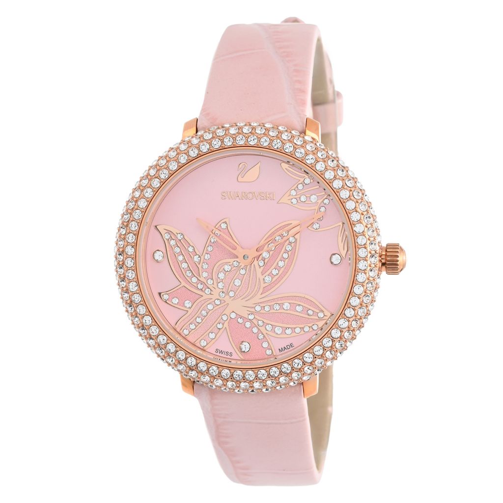 Swarovski Crystal Frost Swiss Made Quartz Swarovski Crystal Watch