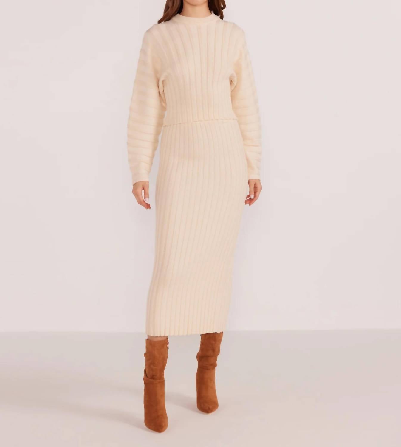 Minkpink - Layla Ribbed Skirt
