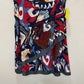 600 West - Women Ikat Faux Wrap Skirt