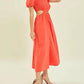 Trendsi - Heyson Smocked Cutout Midi Dress