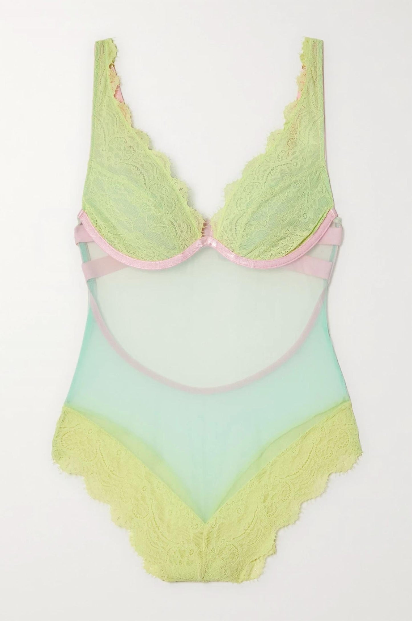 Dora Larsen - EMELIE LACE HIGH APEX BODYSUIT