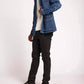 Current/Elliott - Denim Button Down Blazer