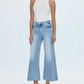 Pistola - Izzy Mid Rise Wide Leg Crop Jean