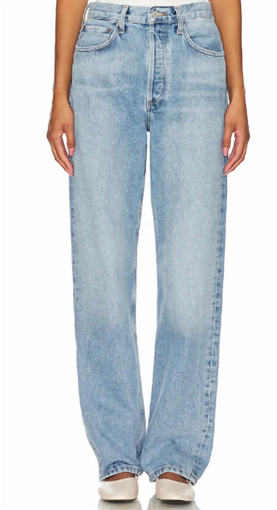 Agolde - Kelly High Rise Relaxed Straight Jeans