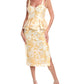 हच - फ्लोरल बस्टियर पेप्लम ड्रेस