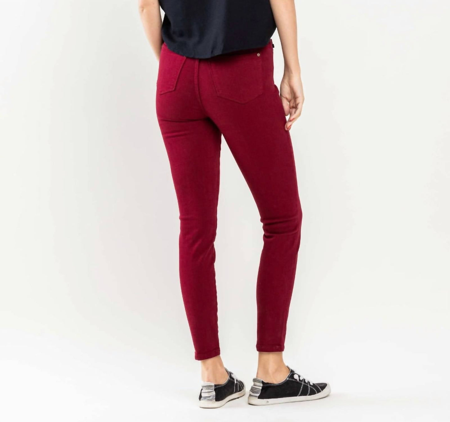 Judy Blue - High Waist Tummy Control Garment Dyed Skinny Jeans