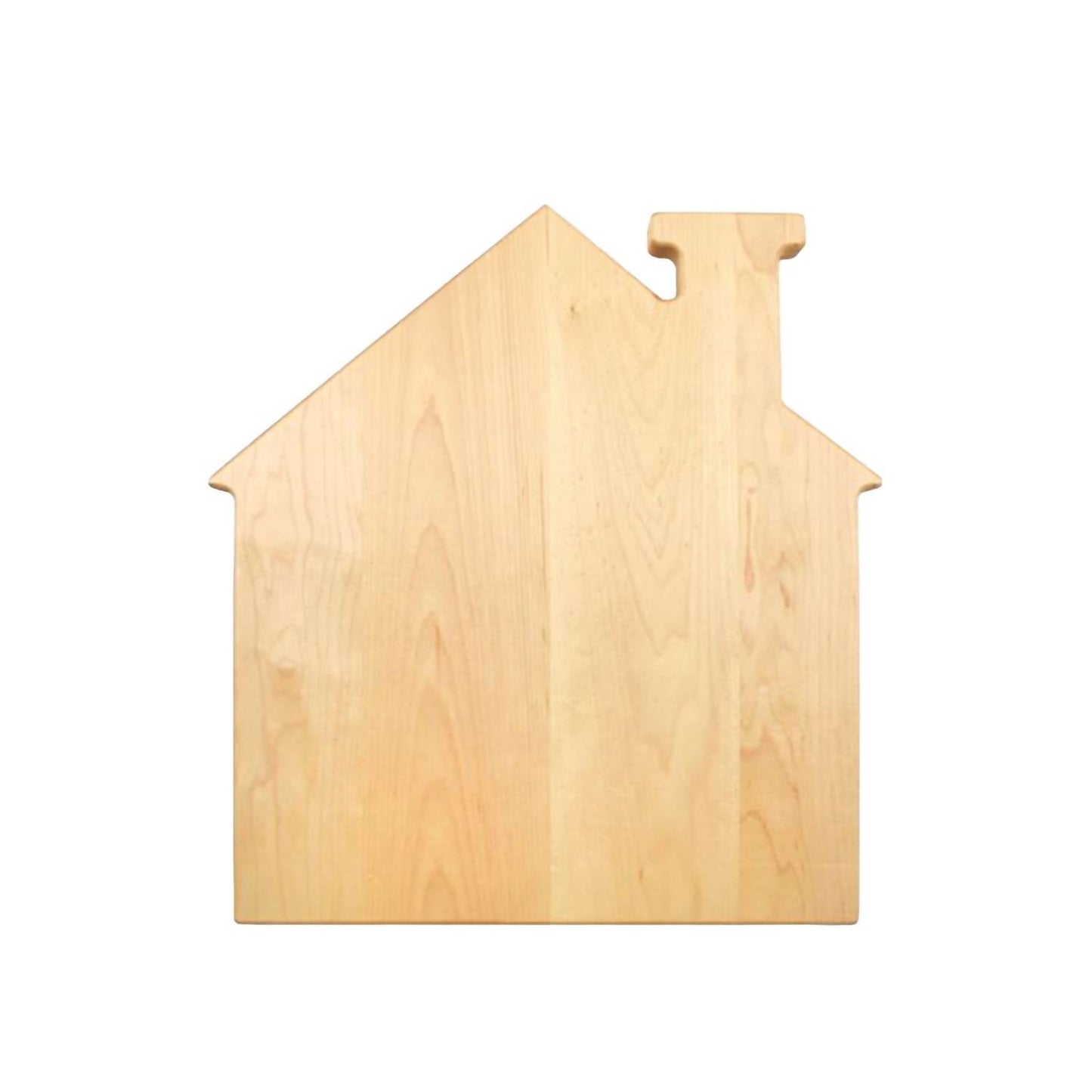 क्रिएटिव गिफ्ट्स इंटरनेशनल - घर के आकार का पाइन वुड बोर्ड - 13" x 14"