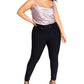City Chic Women's Trendy Asha Skinny Jeans Black Size 14W