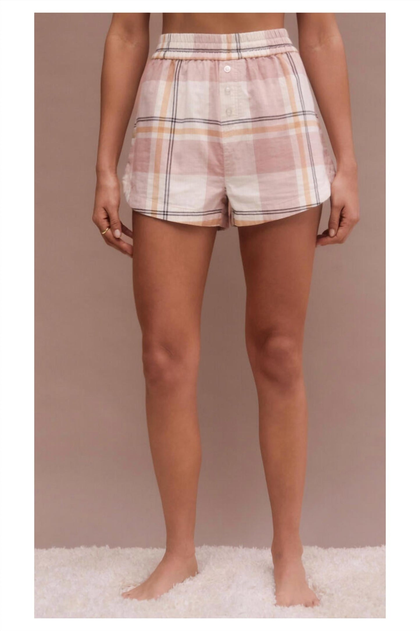 Z Supply - Women's Co Ed Plaid Boxer