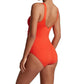 Ralph Lauren - Women's Ring Over The Shoulder Underwire One Piece Swimsuit