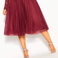 City ChicWomen's DRESS RARE BEAUTY Red Size 20W