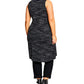 City Chic Women's Trendy Plus Longline Knot Top Black Size 18W
