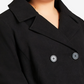 Avenue Women's Faux Wool Peacoat Black Size 2X
