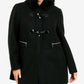 Avenue Women's Plus Duffle Jacket Black Size 32