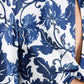 Significant Other Holly Floral Minidress in Navy Stencil Print Size 2