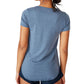 COTTON ON Women's Gym T-Shirt Blue Size Large