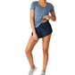COTTON ON Women's Gym T-Shirt Blue Size Large