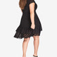 City Chic Women's Trendy Plus Dreamy Fit & Flare Dress Black Size 22W