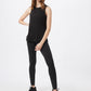 Cotton On Women's Active Curve Hem Tank Black Size Large