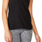 Cotton On Women's Active Curve Hem Tank Black Size X-Large