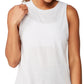 COTTON ON Women's Active Curve Hem Tank Gray Size Medium