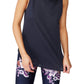 Cotton On Women's Active Curve Hem Tank Blue Size Small