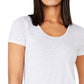 Cotton On Women's Gym T-Shirt Silver Size Medium