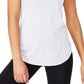 Cotton On Women's Gym T-Shirt Silver Size Medium