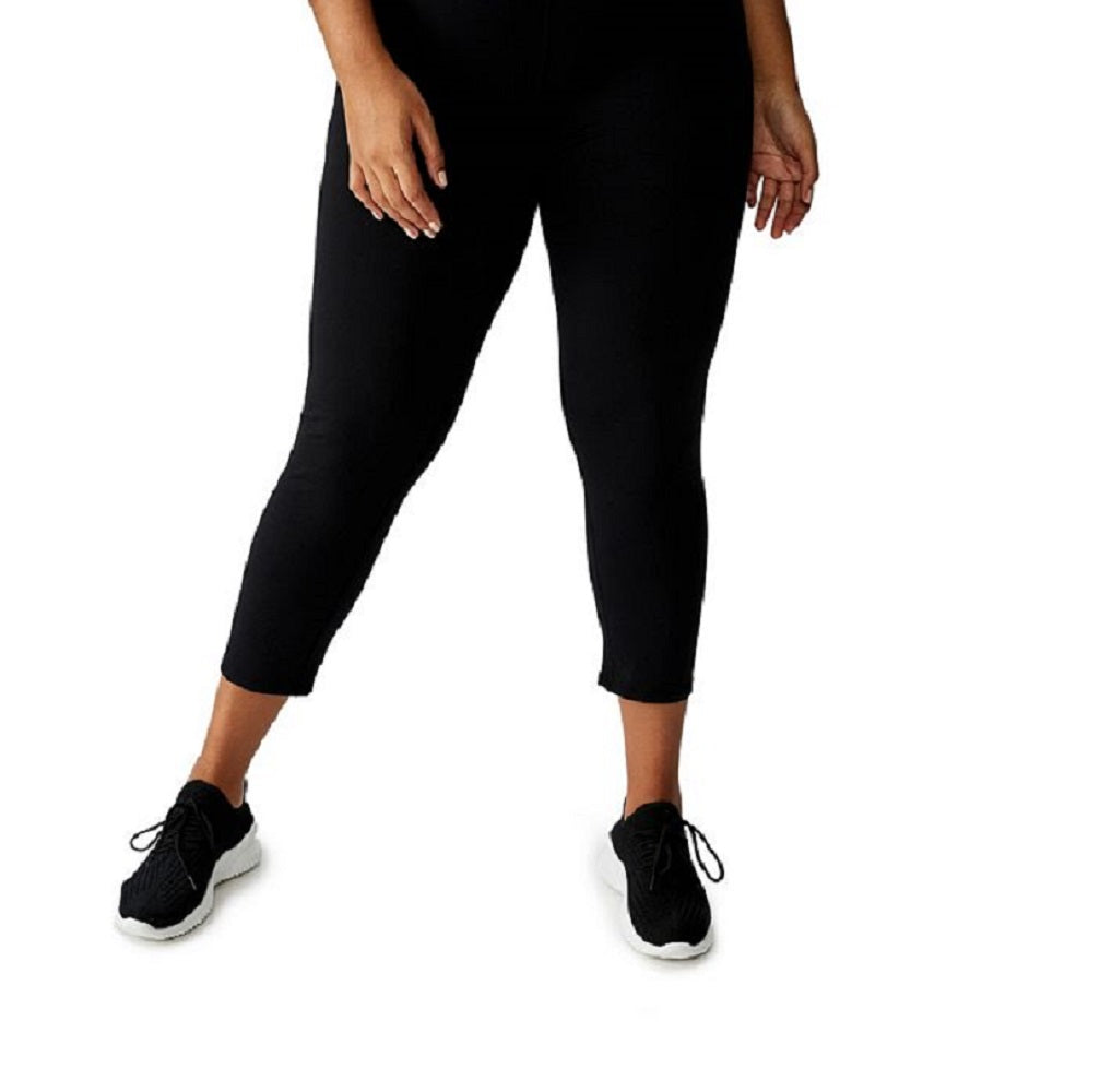COTTON ON Women's Active High Waist Core 7/8 Tight Leggings Black Size 12W