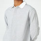 COTTON ON Men's Rugby Long Sleeve Polo Shirt Gray Size XX-Large
