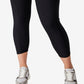 COTTON ON Women's Active Rib Pocket 7/8 Leggings Black