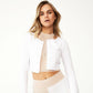 COTTON ON Women's Comfort Knit Cardigan Sweater White Size Small