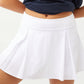 COTTON ON Women's Pleated Tennis Skirt White Size X-Large