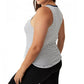 Cotton On Women's Active Curve Hem Tank Blue Size M