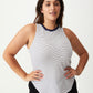 Cotton On Women's Active Curve Hem Tank Blue Size M