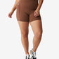 COTTON ON Women's Active Ultimate Booty Bike Shorts Brown Size 14W