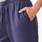 Cotton On Women's Body Plush Gym Track Sweatpant Jogger Blue Size X-Small