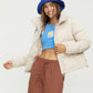 Cotton On Women's The Recycled Mother Puffer Jacket White Size Large