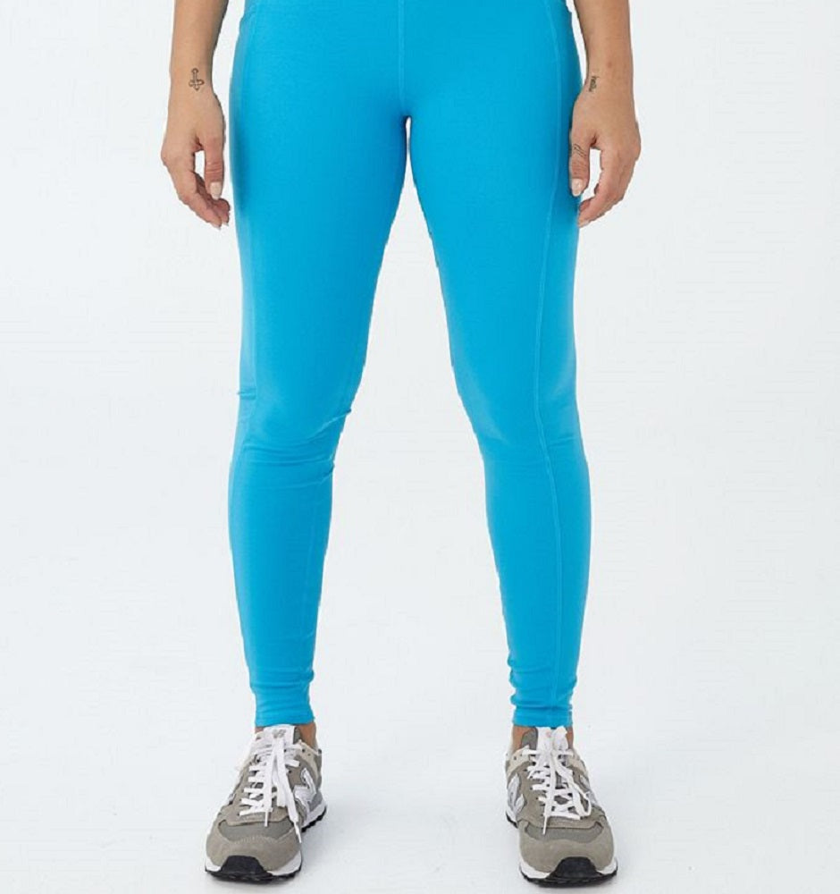 COTTON ON Women's Ultra Soft Pocket Full Length Tight Pants Blue Size Small